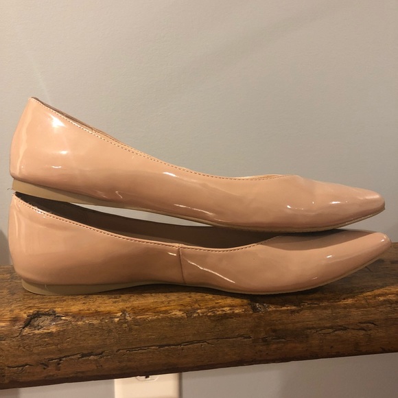 Nude patent flats - Picture 2 of 7